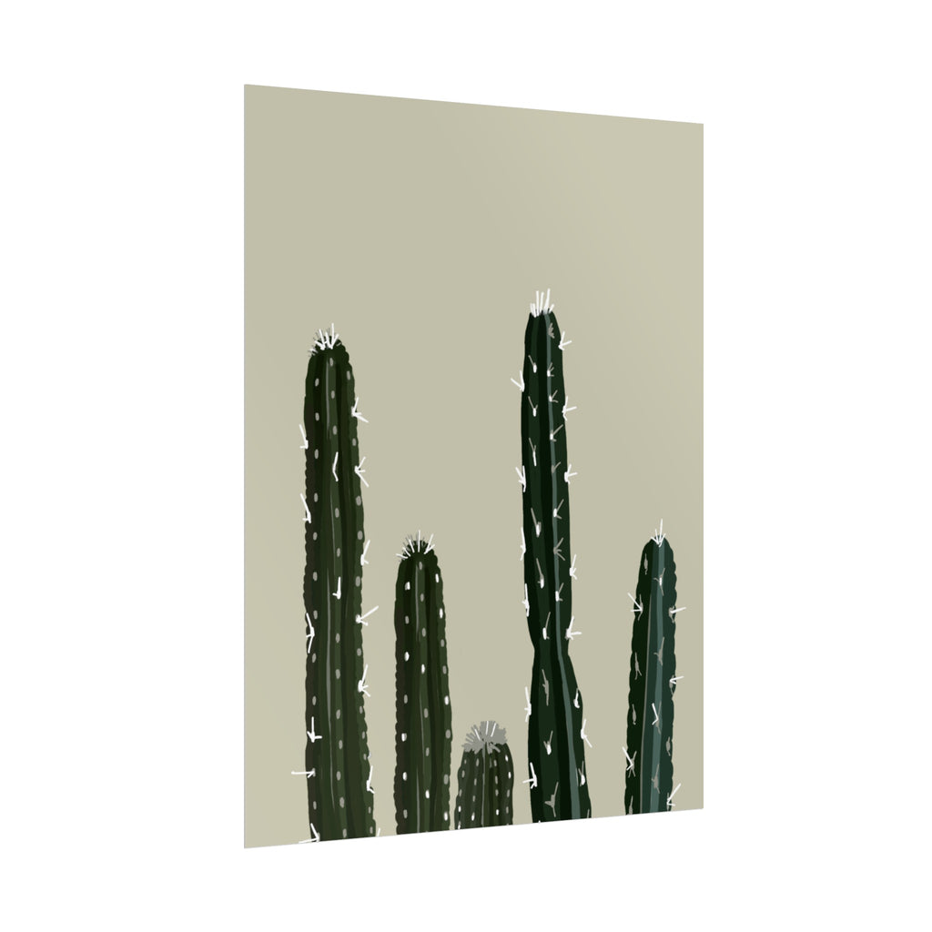 CACTUS CREAM PRINT