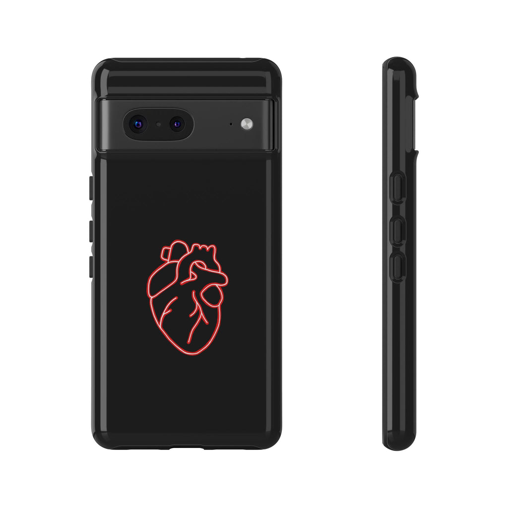 RED NEON HEART