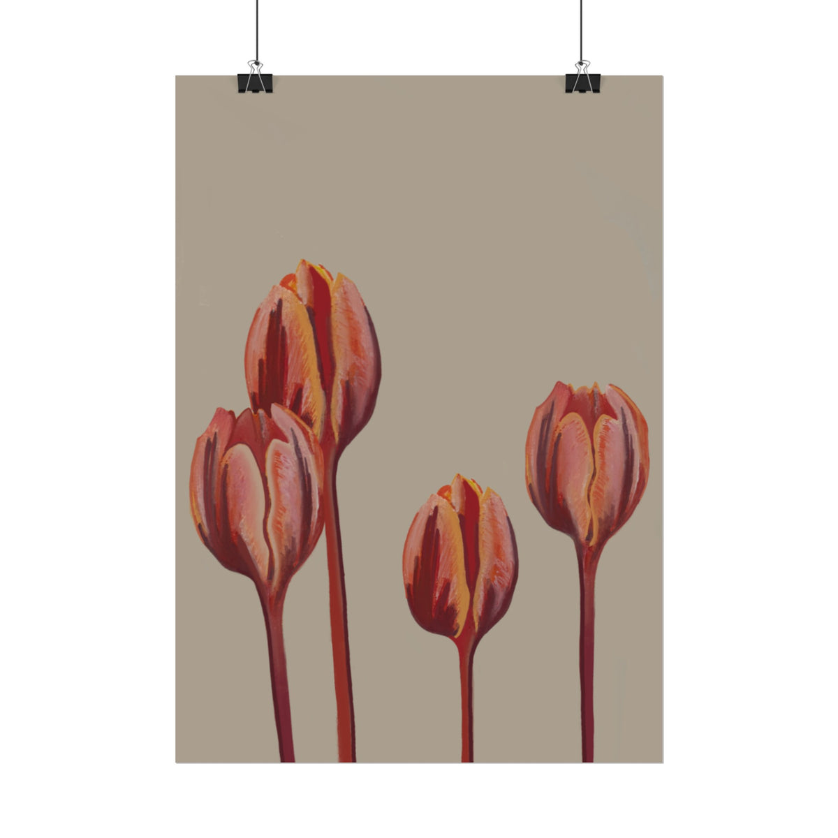 TULIPS PRINT