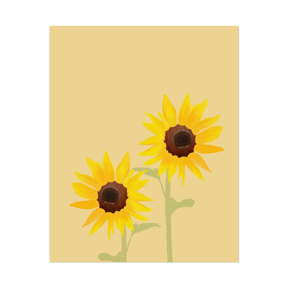 SUNFLOWER PATCH PRINT