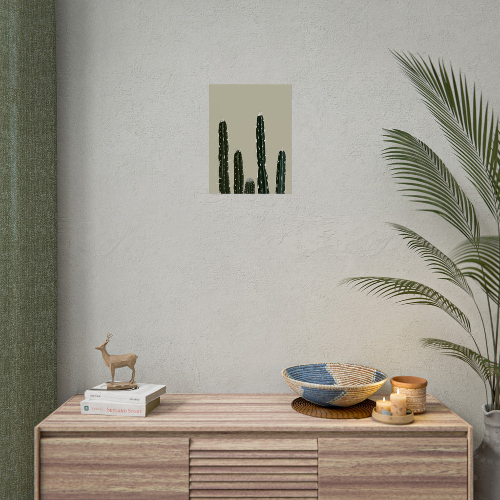 CACTUS CREAM PRINT