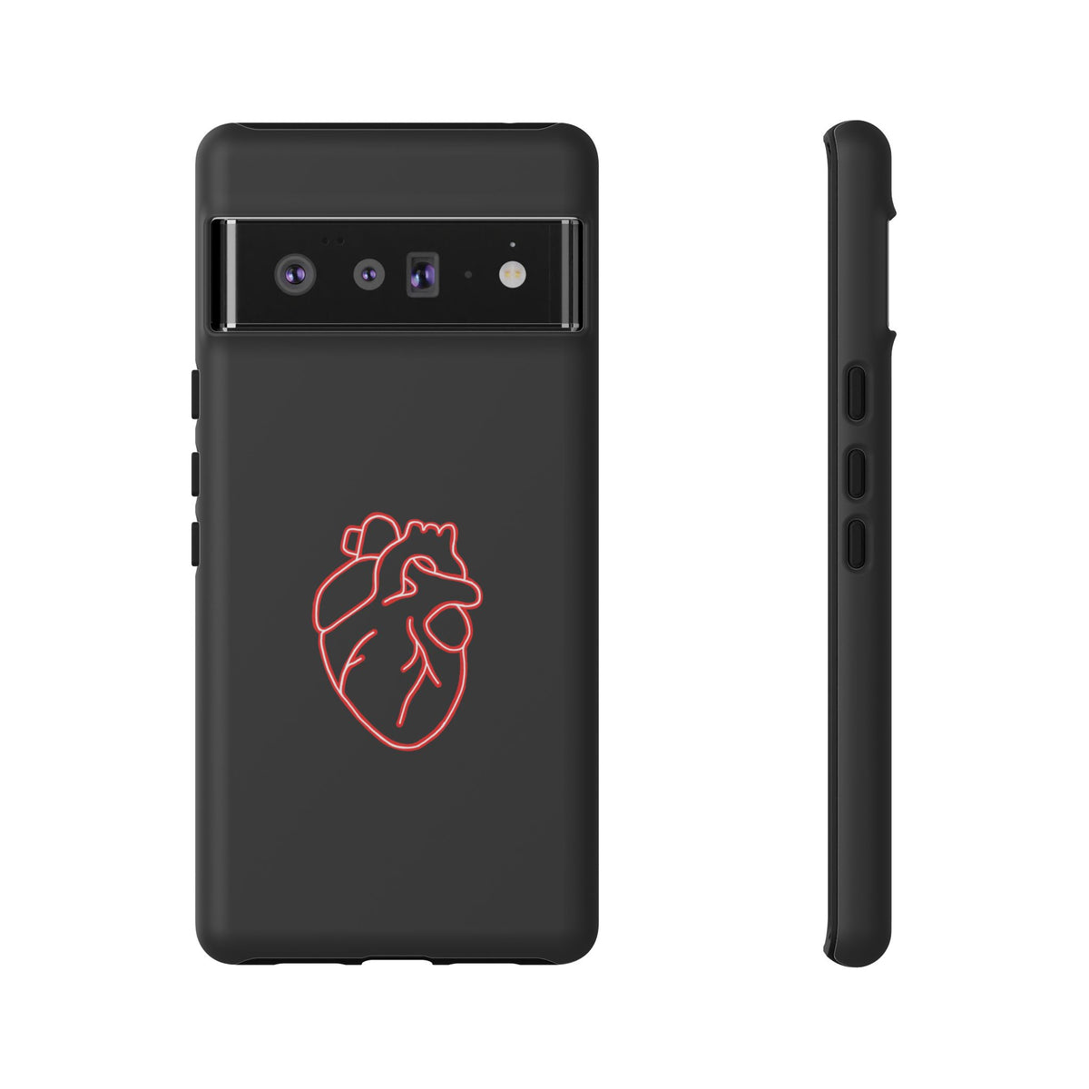 RED NEON HEART