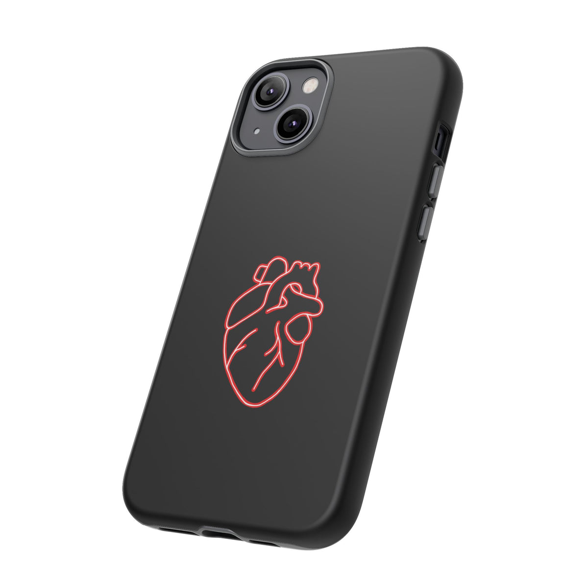 RED NEON HEART