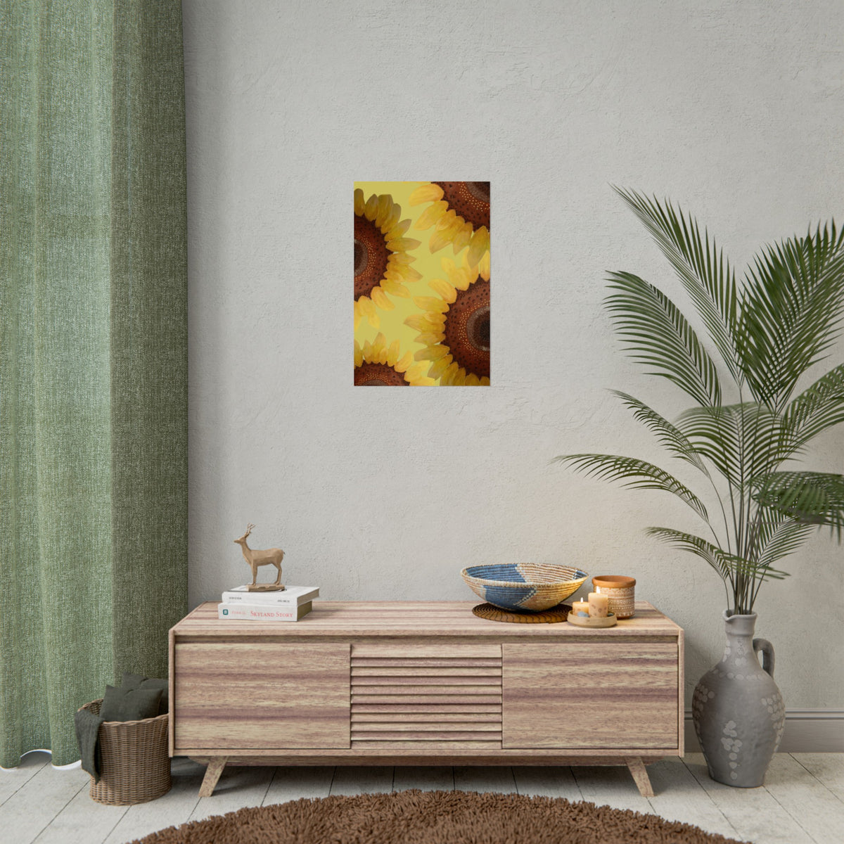 MY SUNFLOWER PRINT