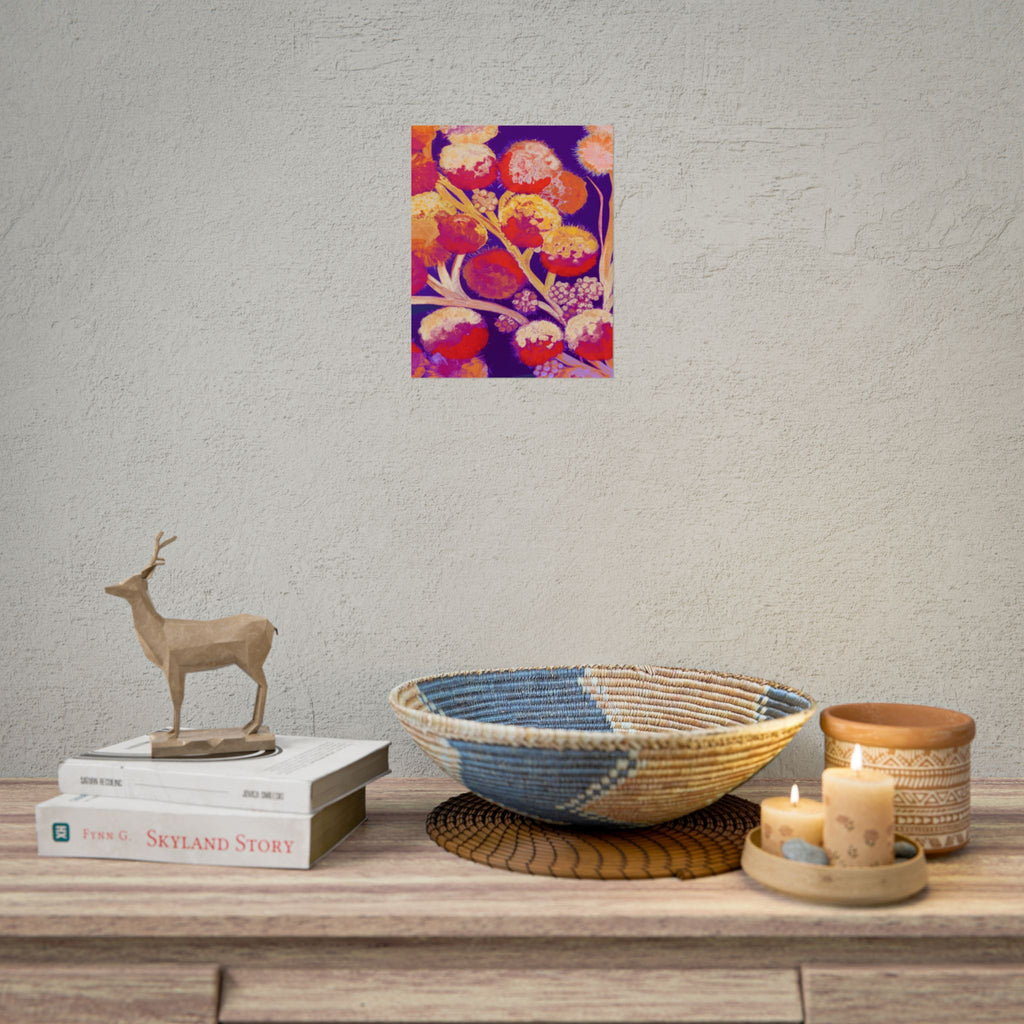SUNSET FIREWORKS PRINT