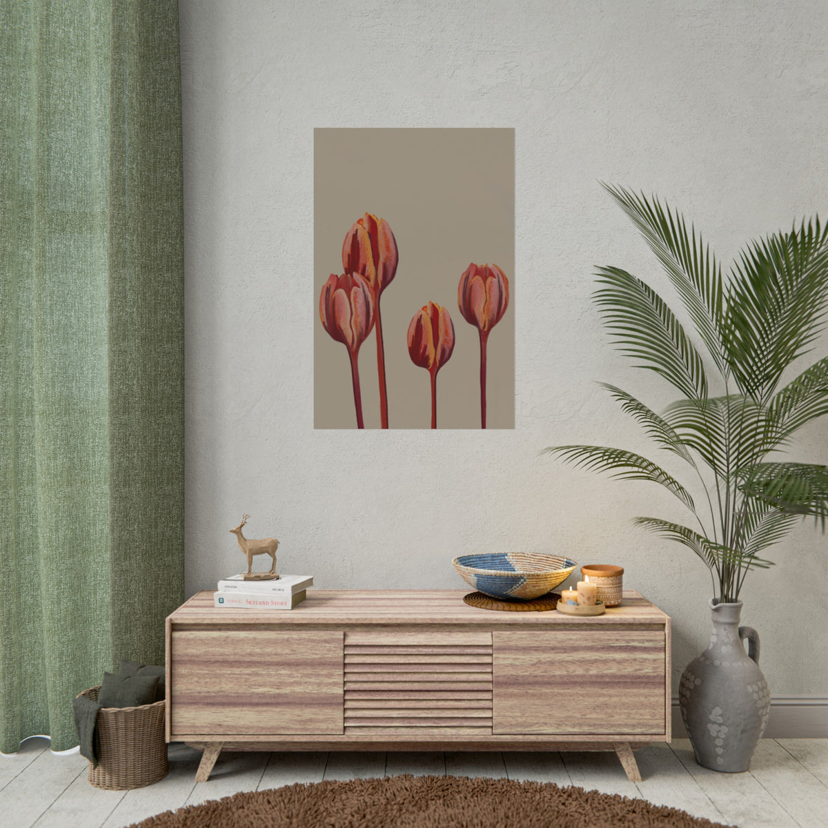 TULIPS PRINT