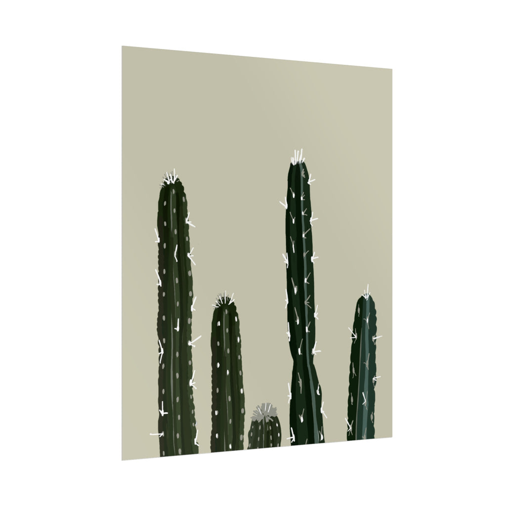 CACTUS CREAM PRINT