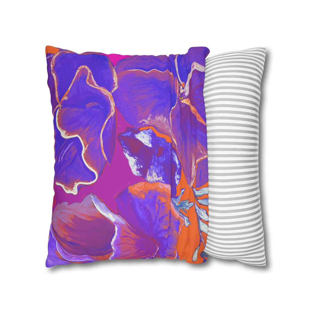 SUNSET FLOWERS PILLOWCASE