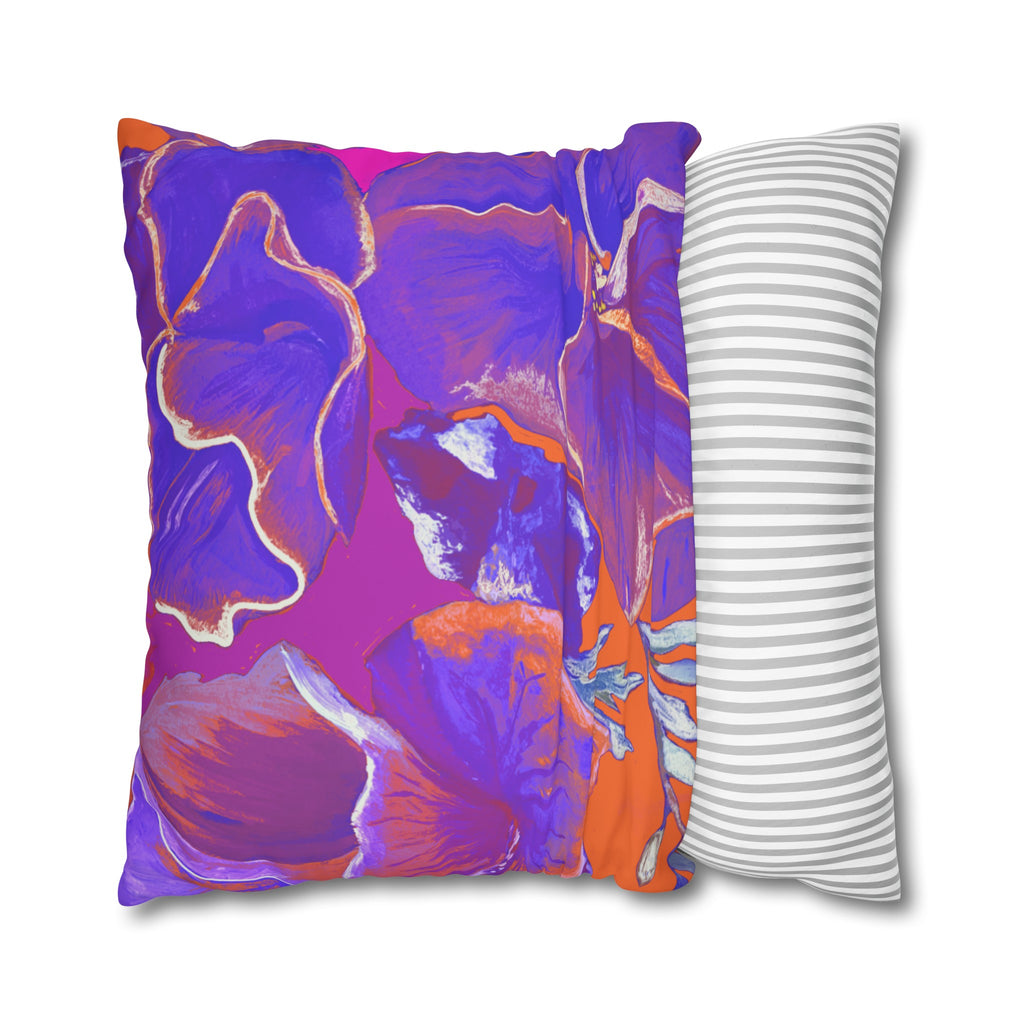 SUNSET FLOWERS PILLOWCASE