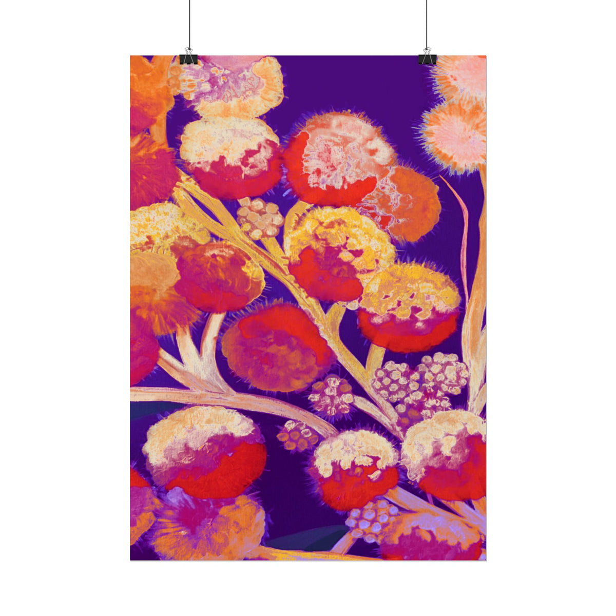 SUNSET FIREWORKS PRINT