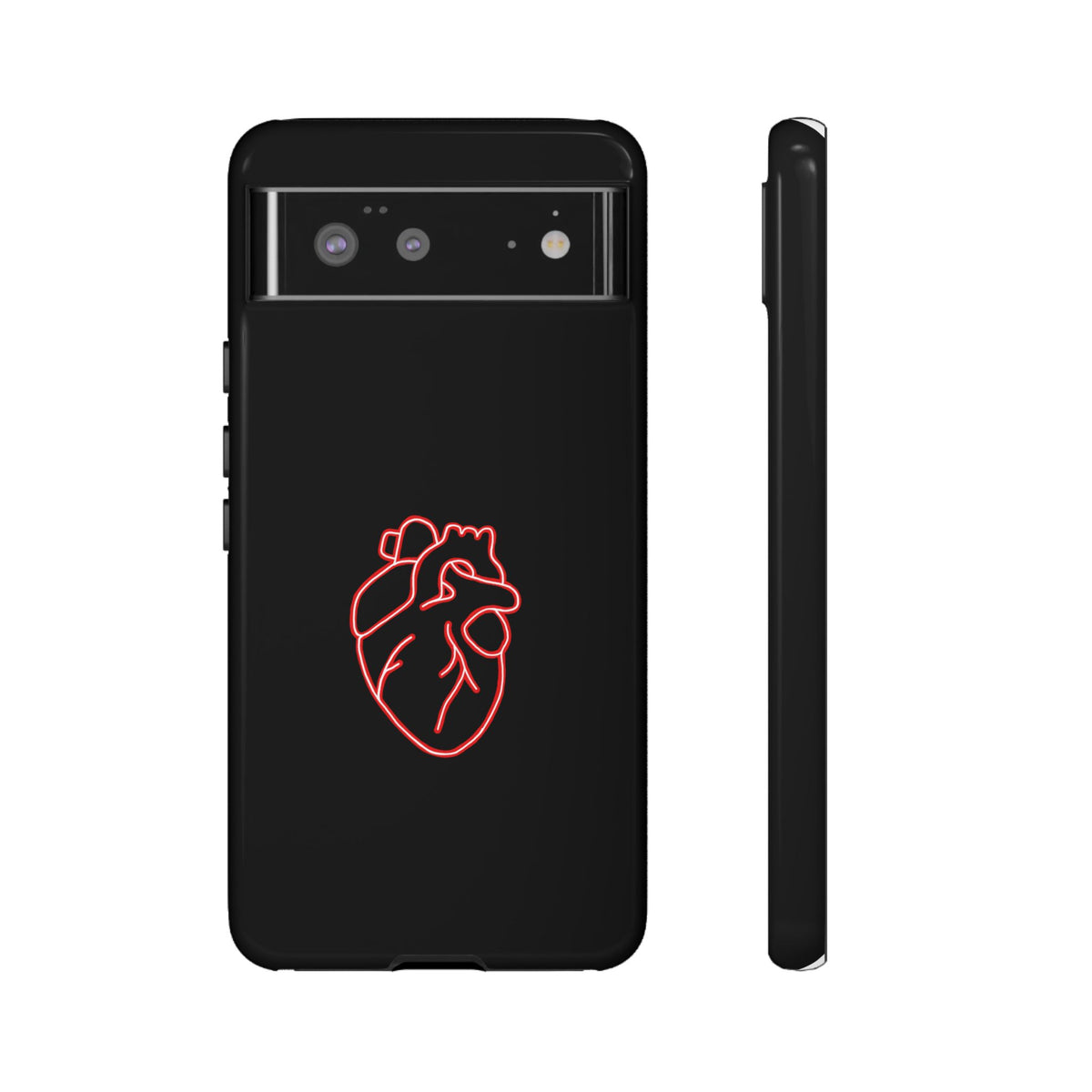 RED NEON HEART