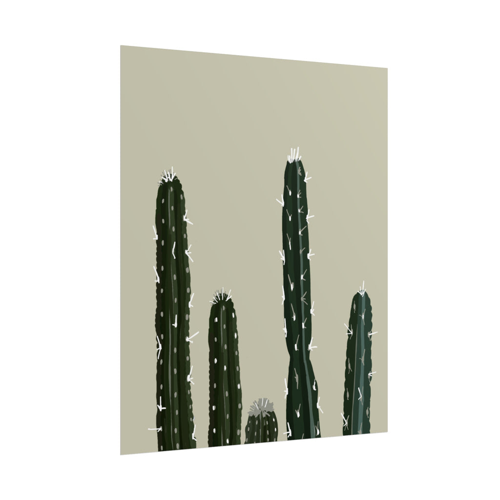 CACTUS CREAM PRINT