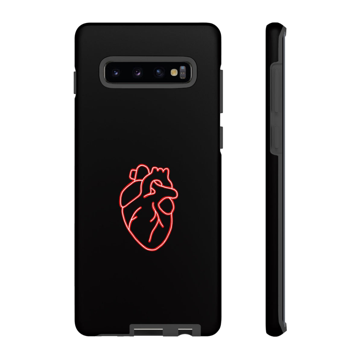 RED NEON HEART
