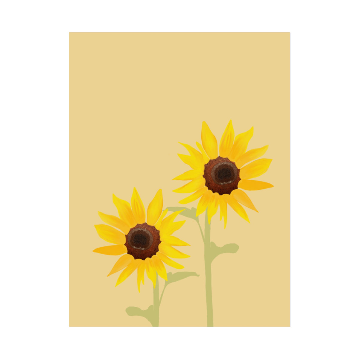 SUNFLOWER PATCH PRINT