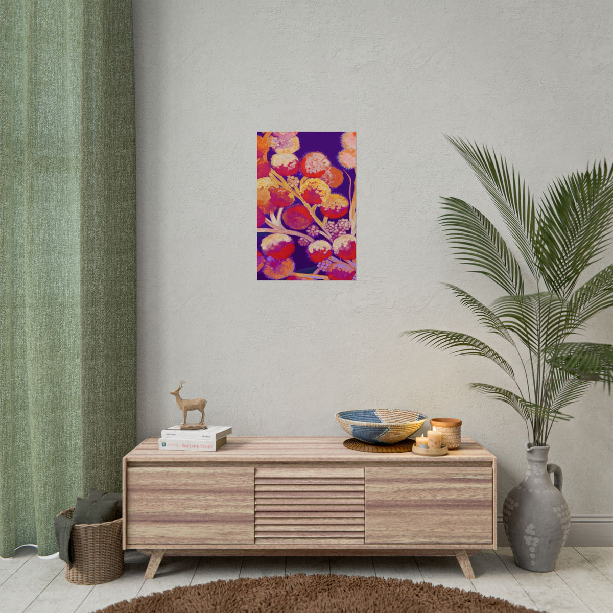 SUNSET FIREWORKS PRINT