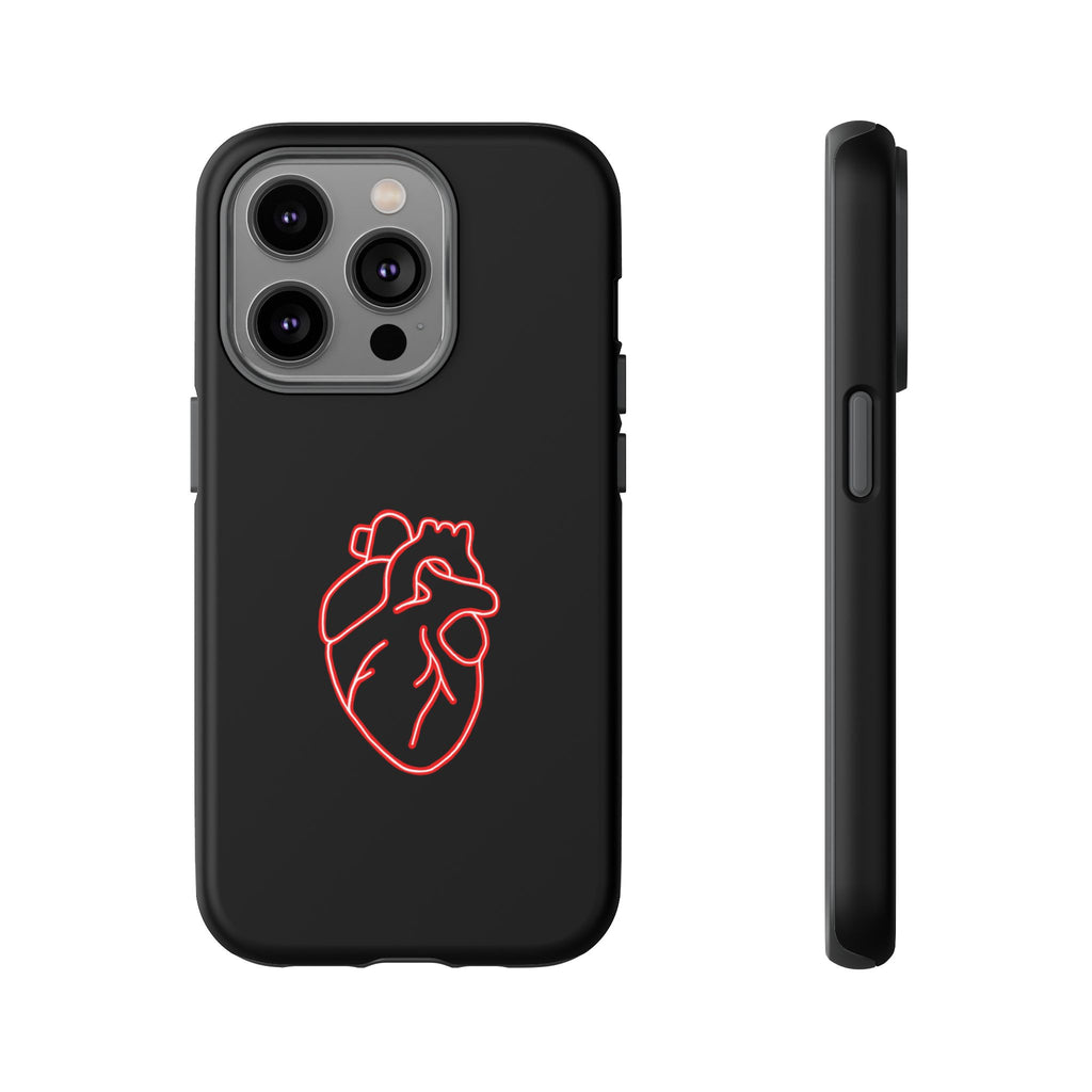 RED NEON HEART