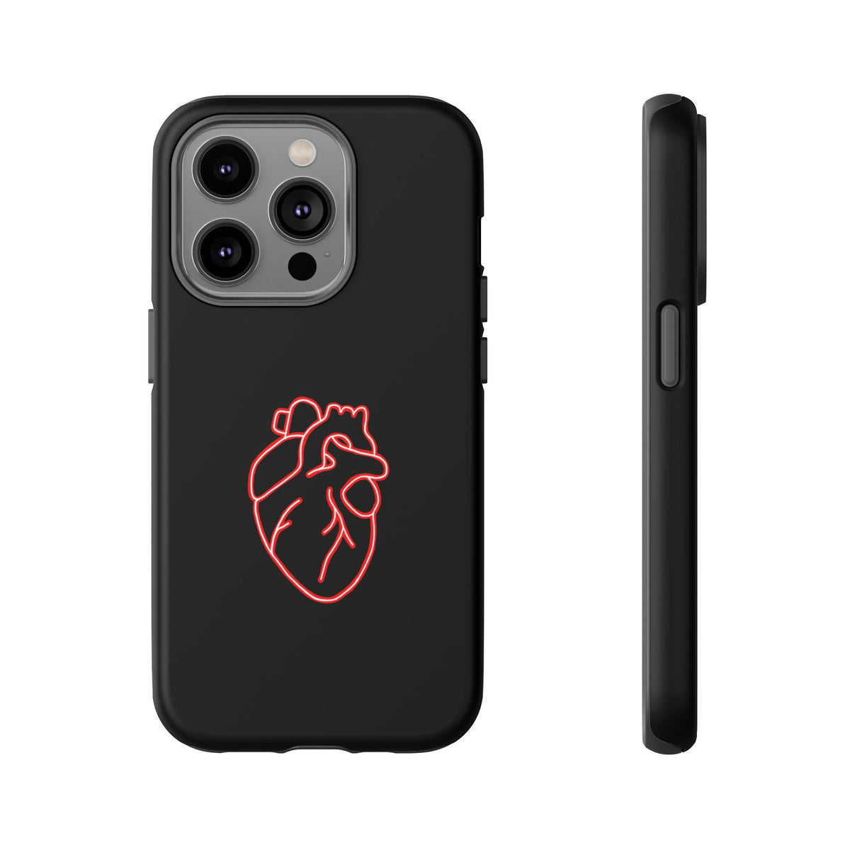 RED NEON HEART