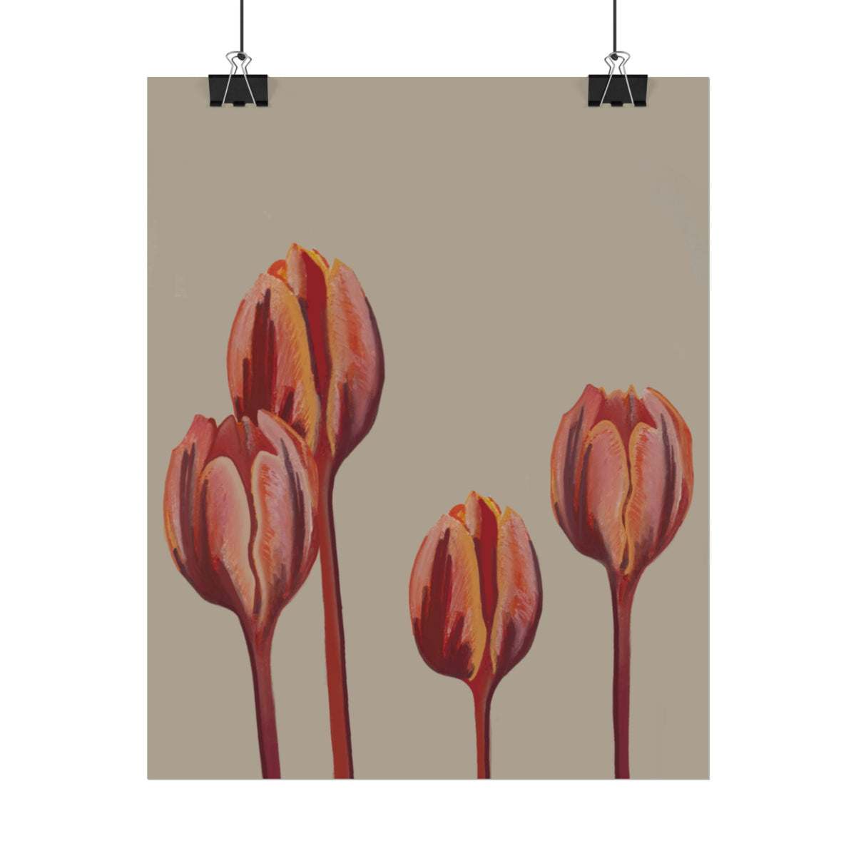 TULIPS PRINT