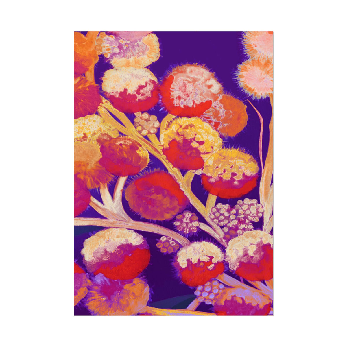 SUNSET FIREWORKS PRINT