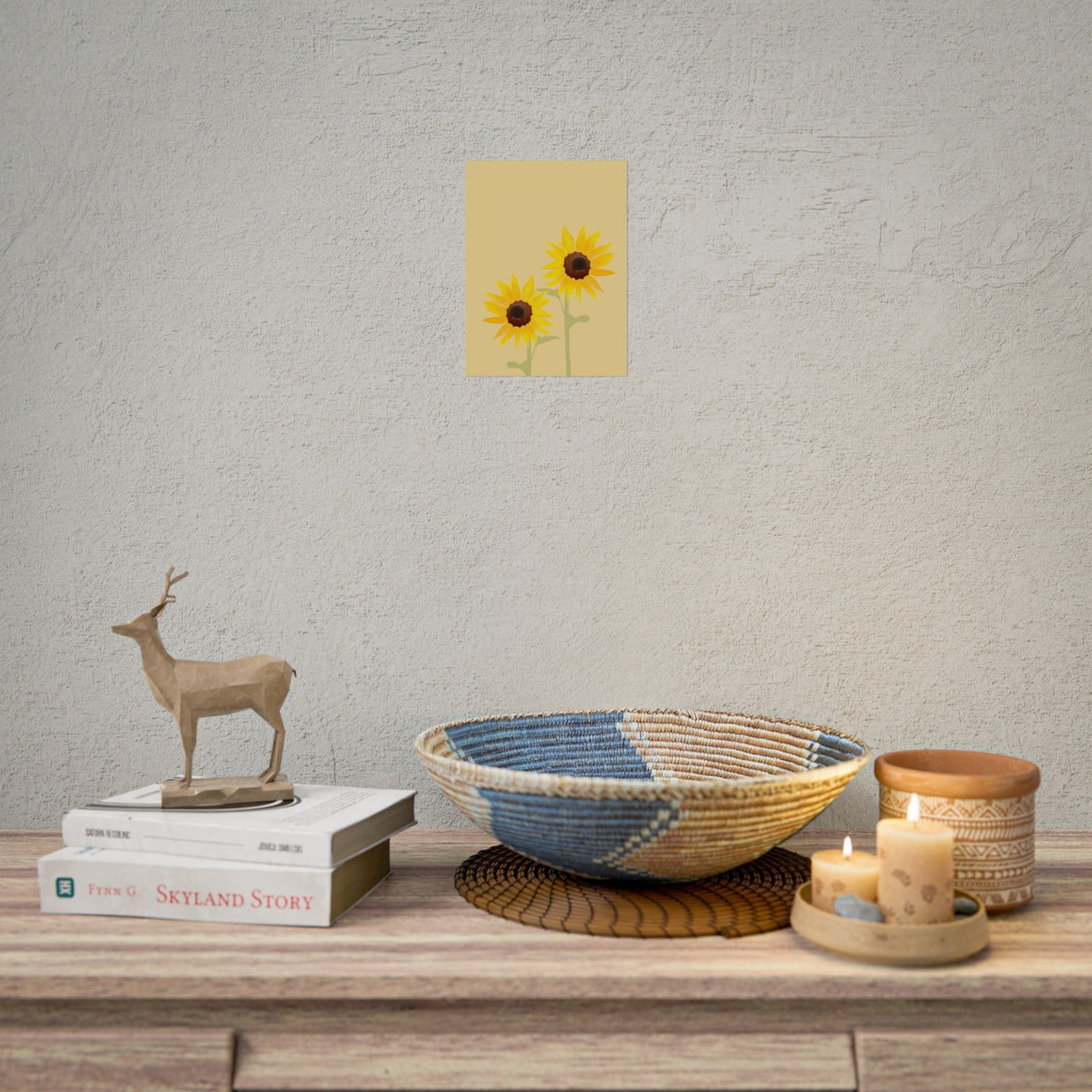 SUNFLOWER PATCH PRINT