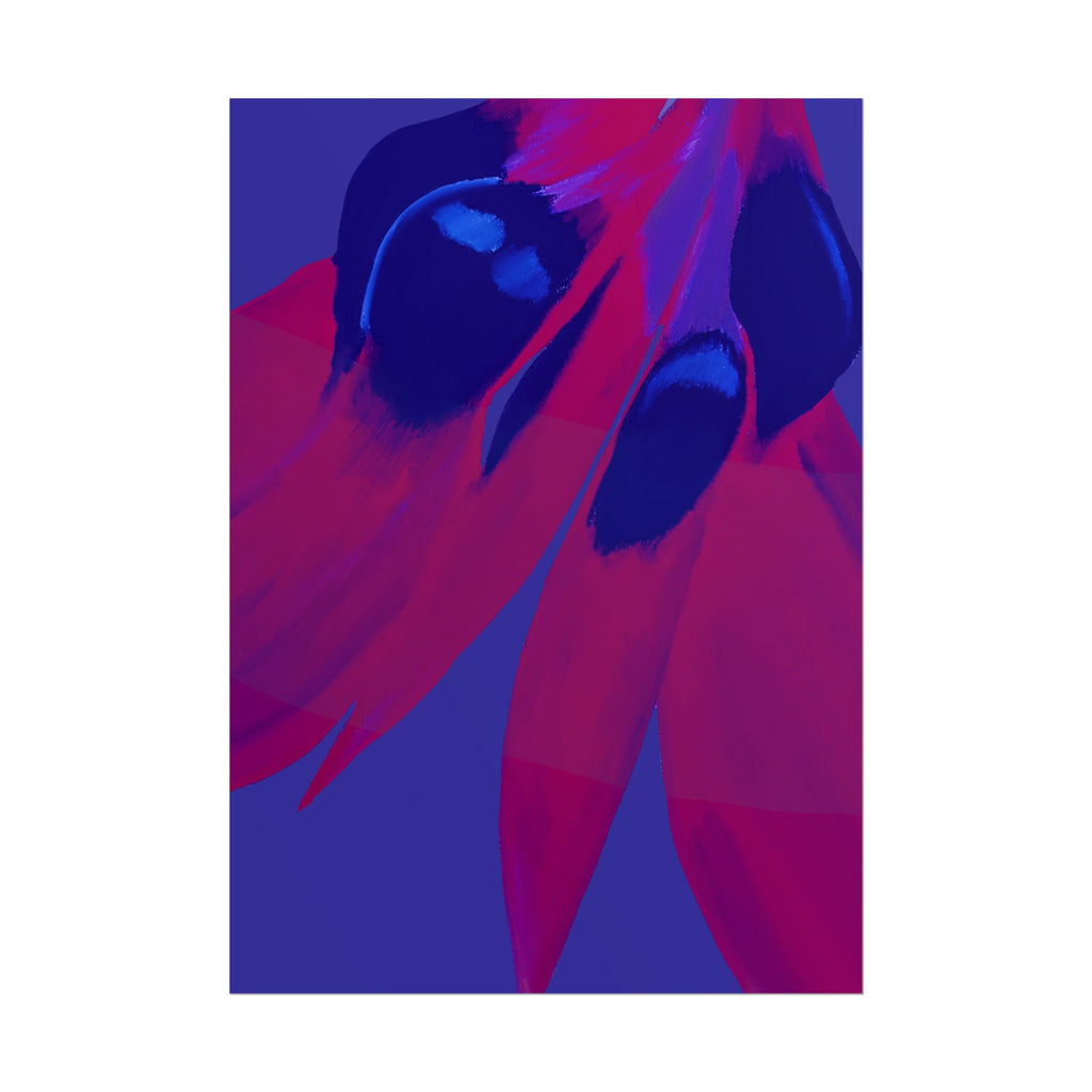 SUNSET DESERT PEA PRINT