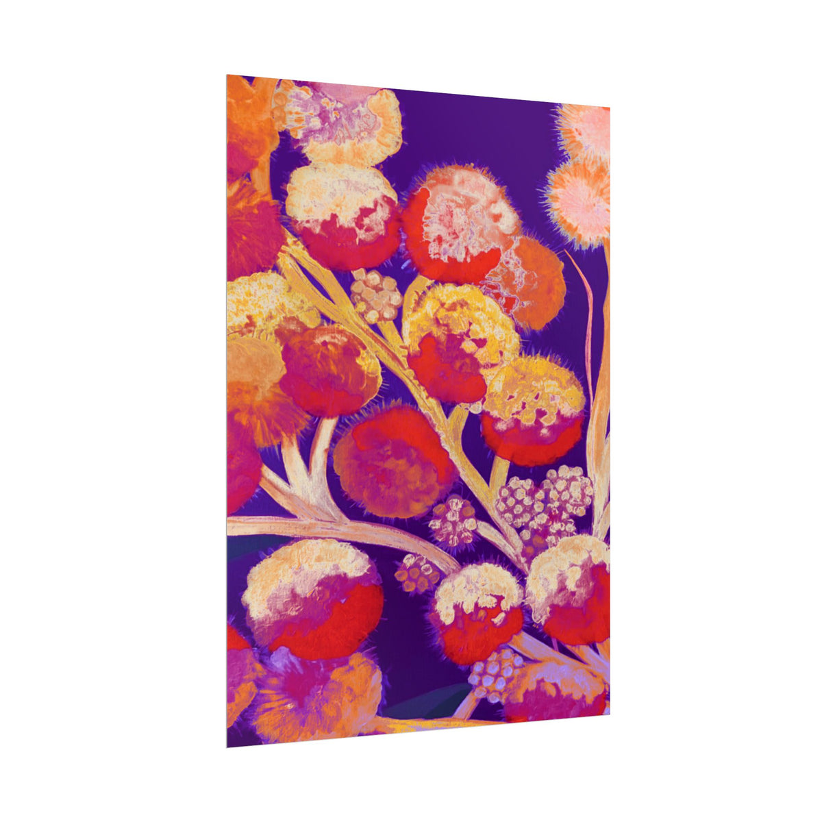 SUNSET FIREWORKS PRINT