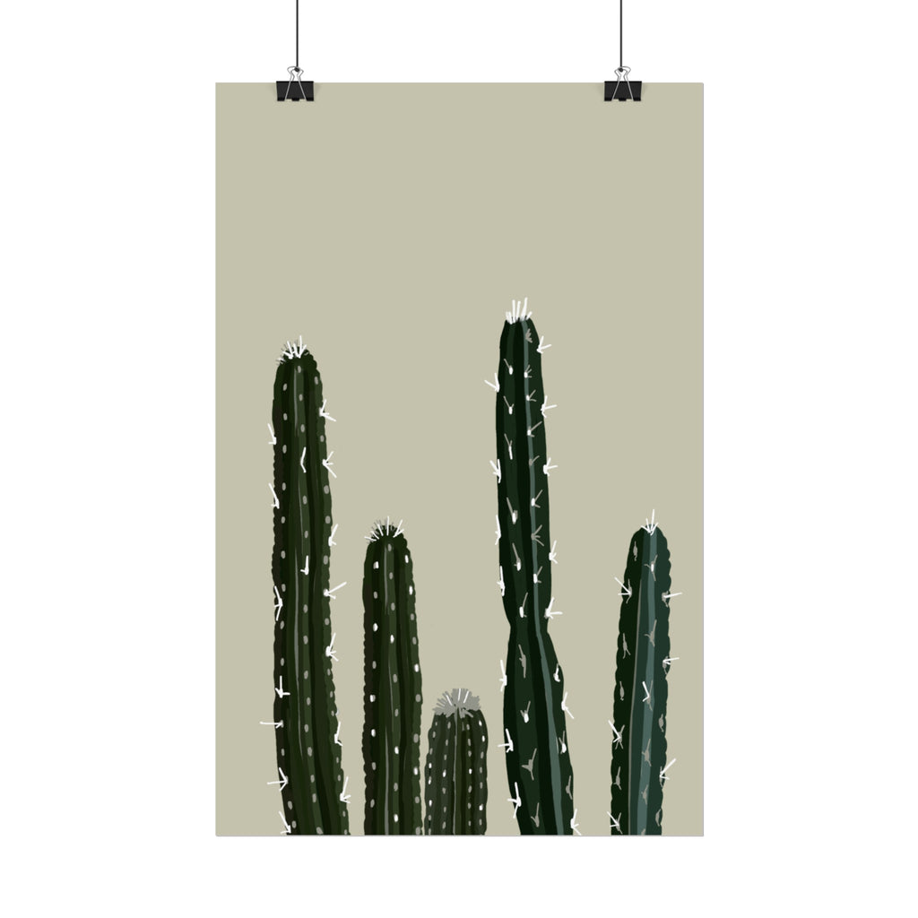 CACTUS CREAM PRINT