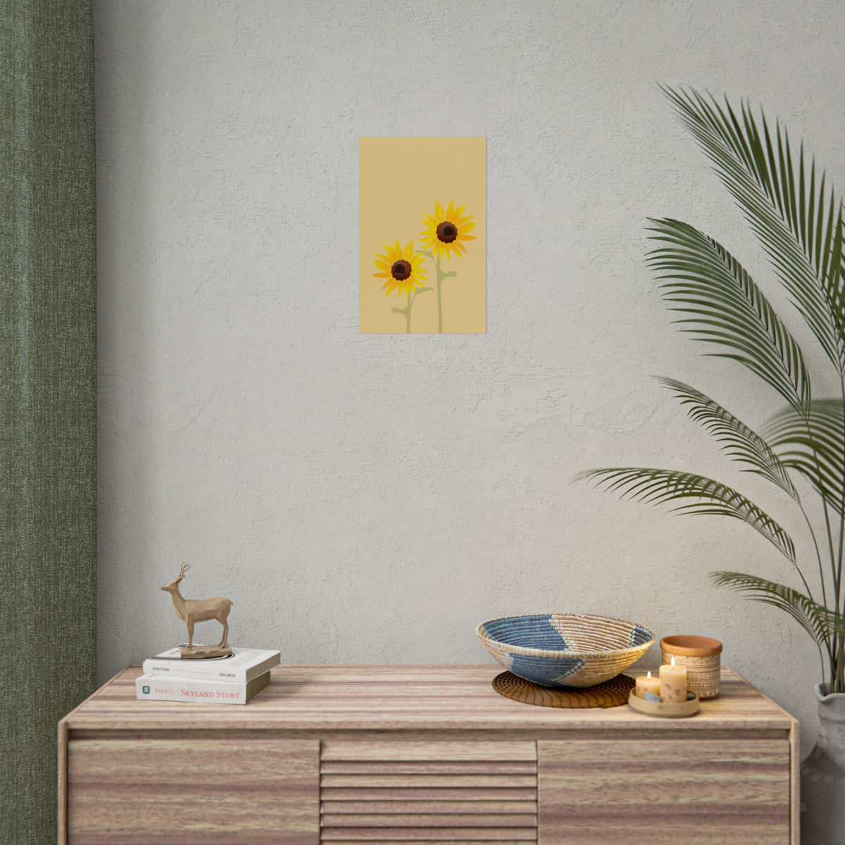 SUNFLOWER PATCH PRINT