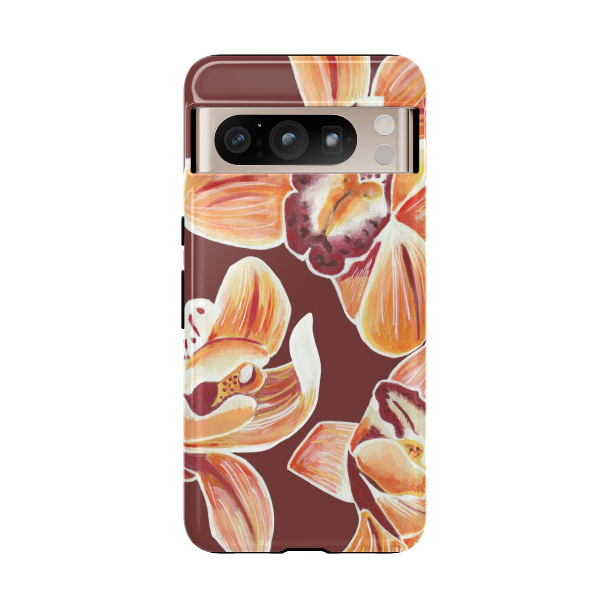 ORANGE ORCHIDS
