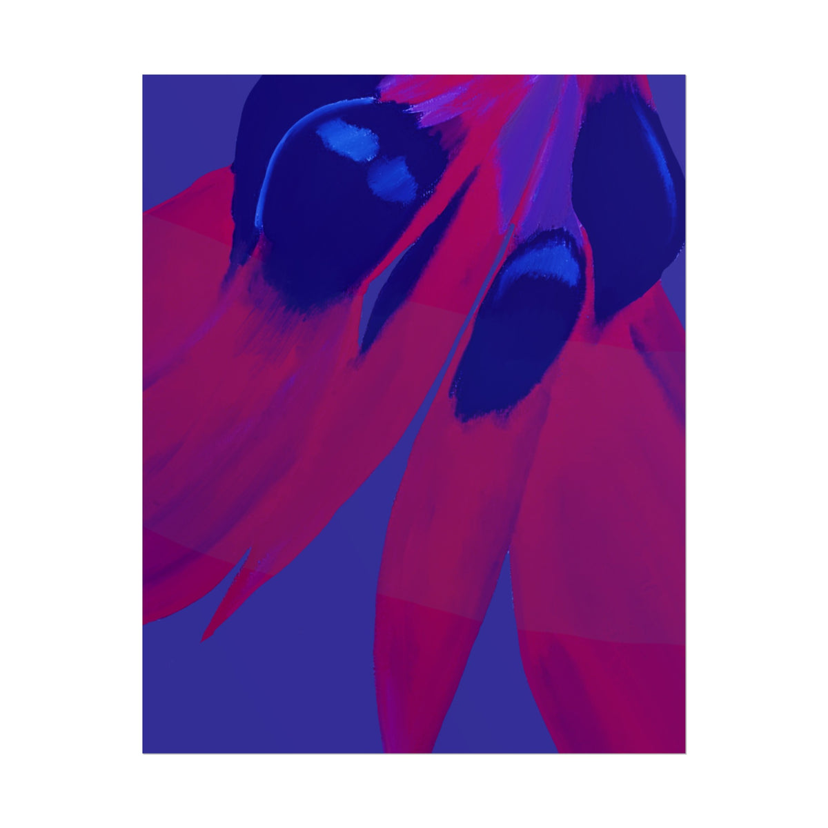 SUNSET DESERT PEA PRINT