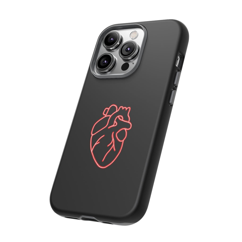 RED NEON HEART