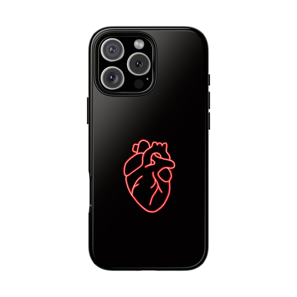 RED NEON HEART
