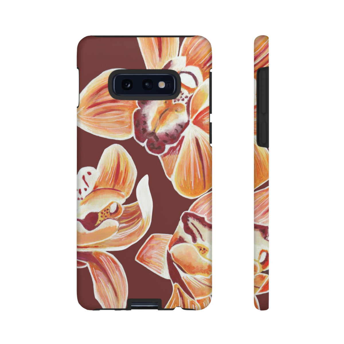 ORANGE ORCHIDS