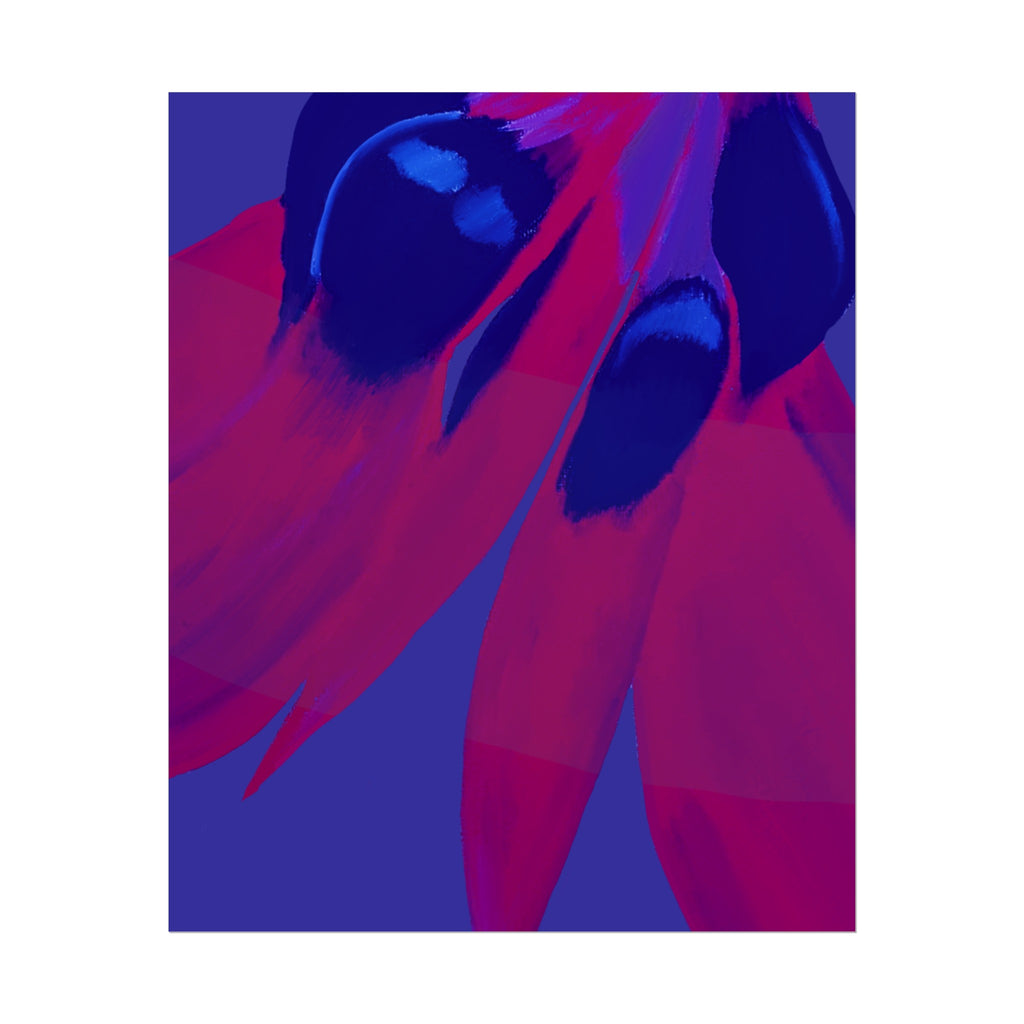 SUNSET DESERT PEA PRINT