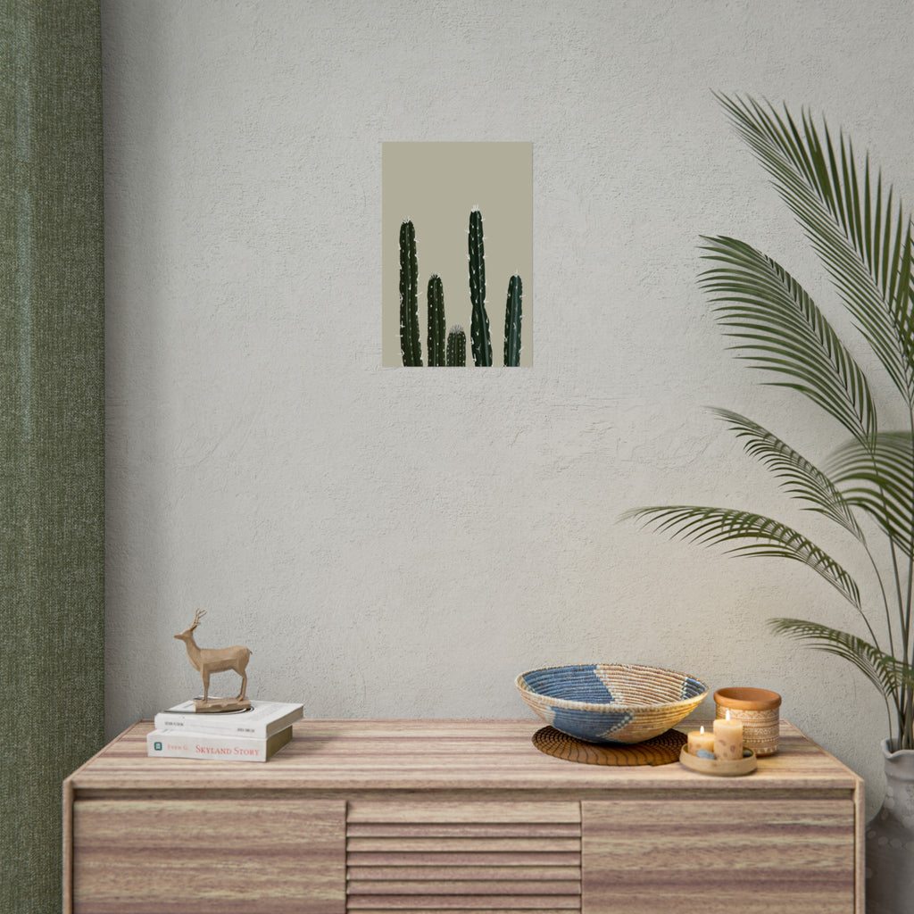 CACTUS CREAM PRINT