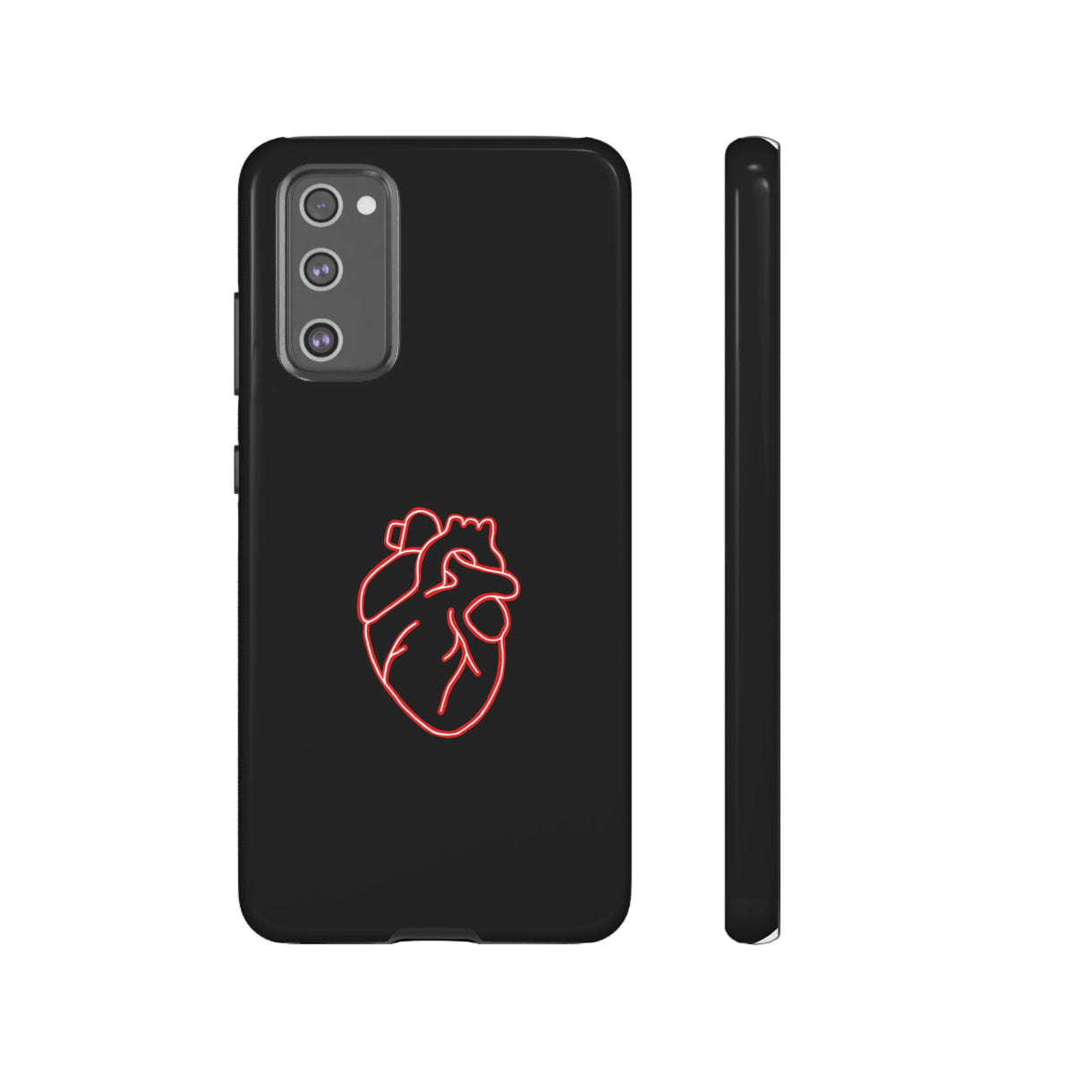 RED NEON HEART