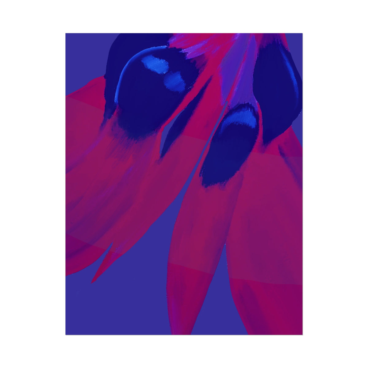 SUNSET DESERT PEA PRINT