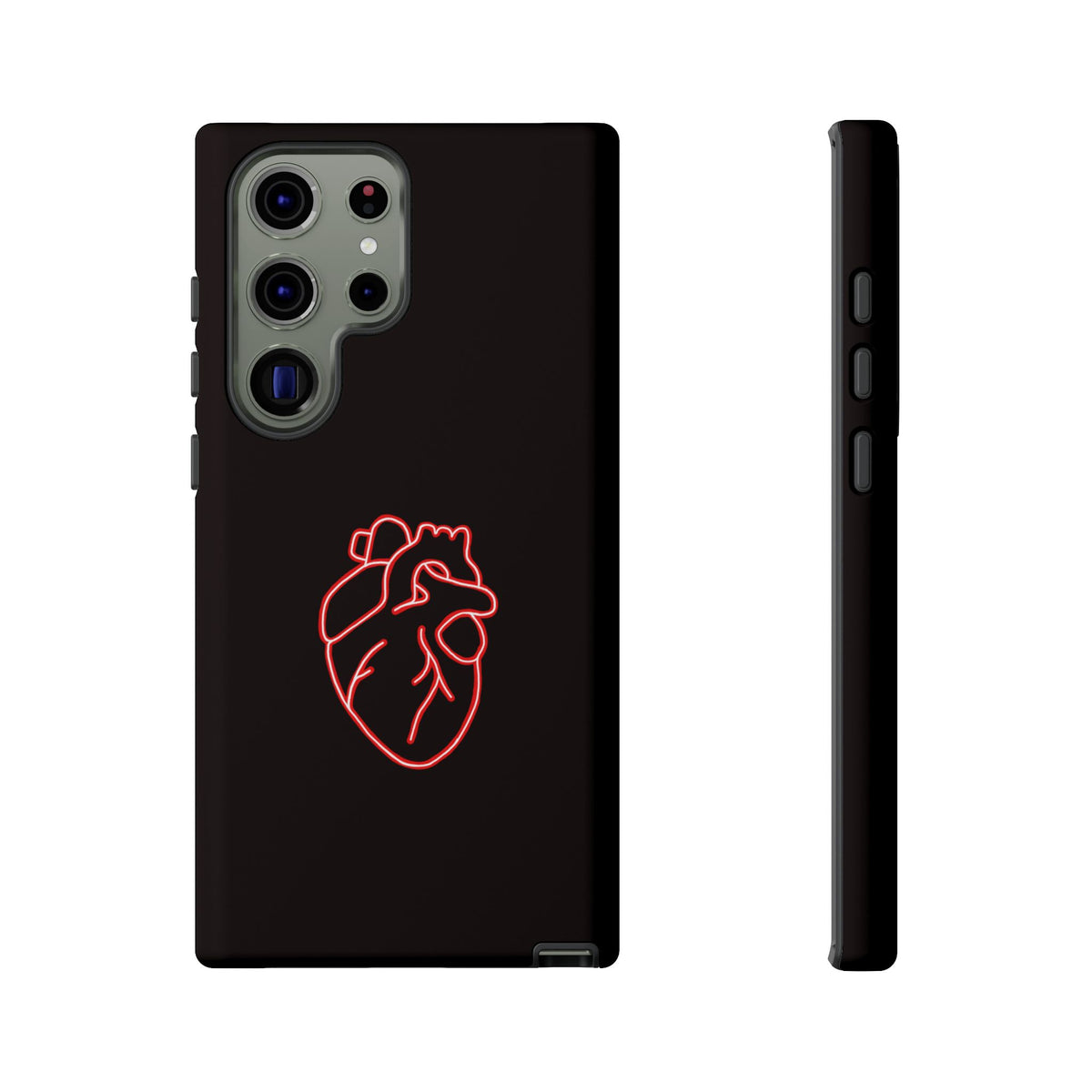 RED NEON HEART