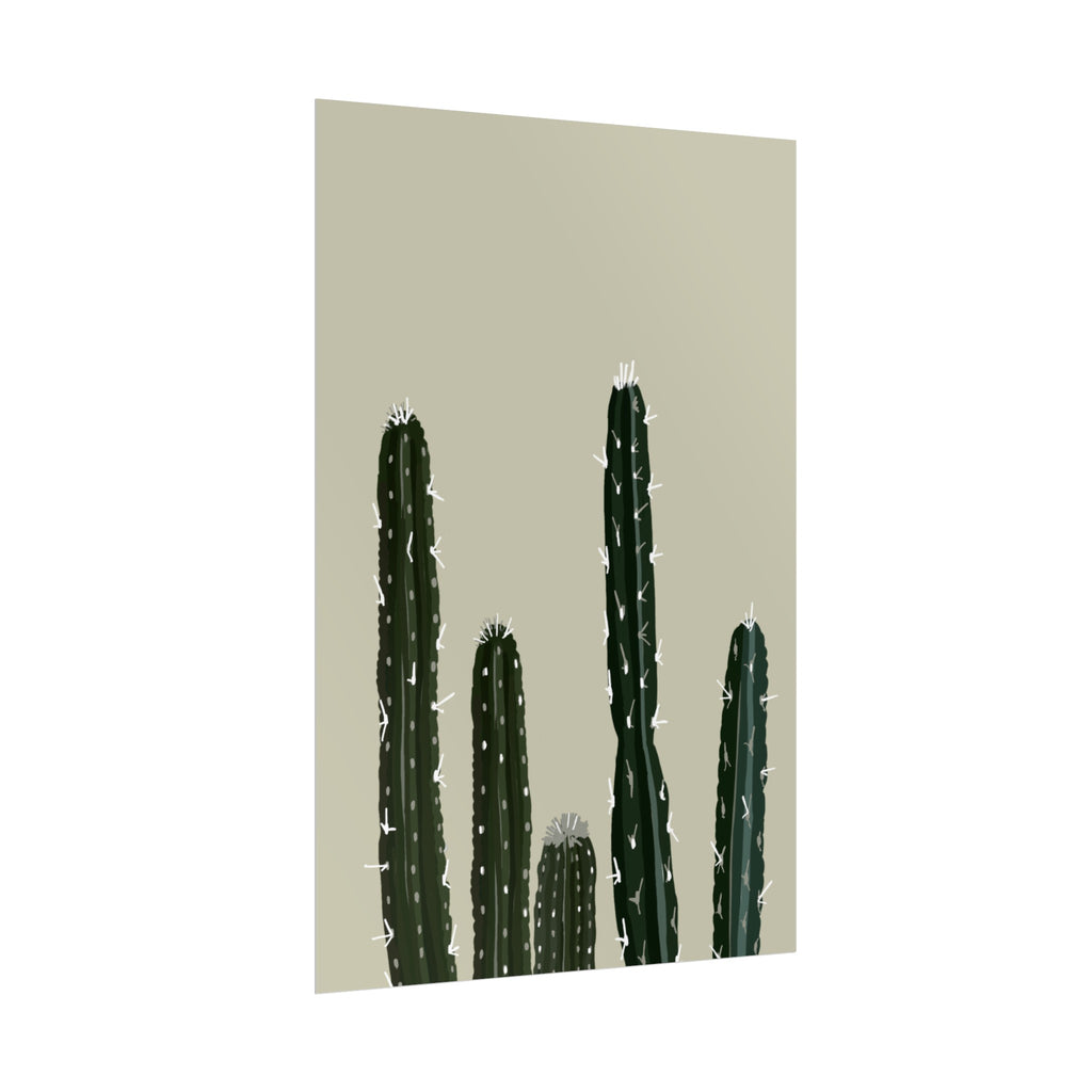 CACTUS CREAM PRINT
