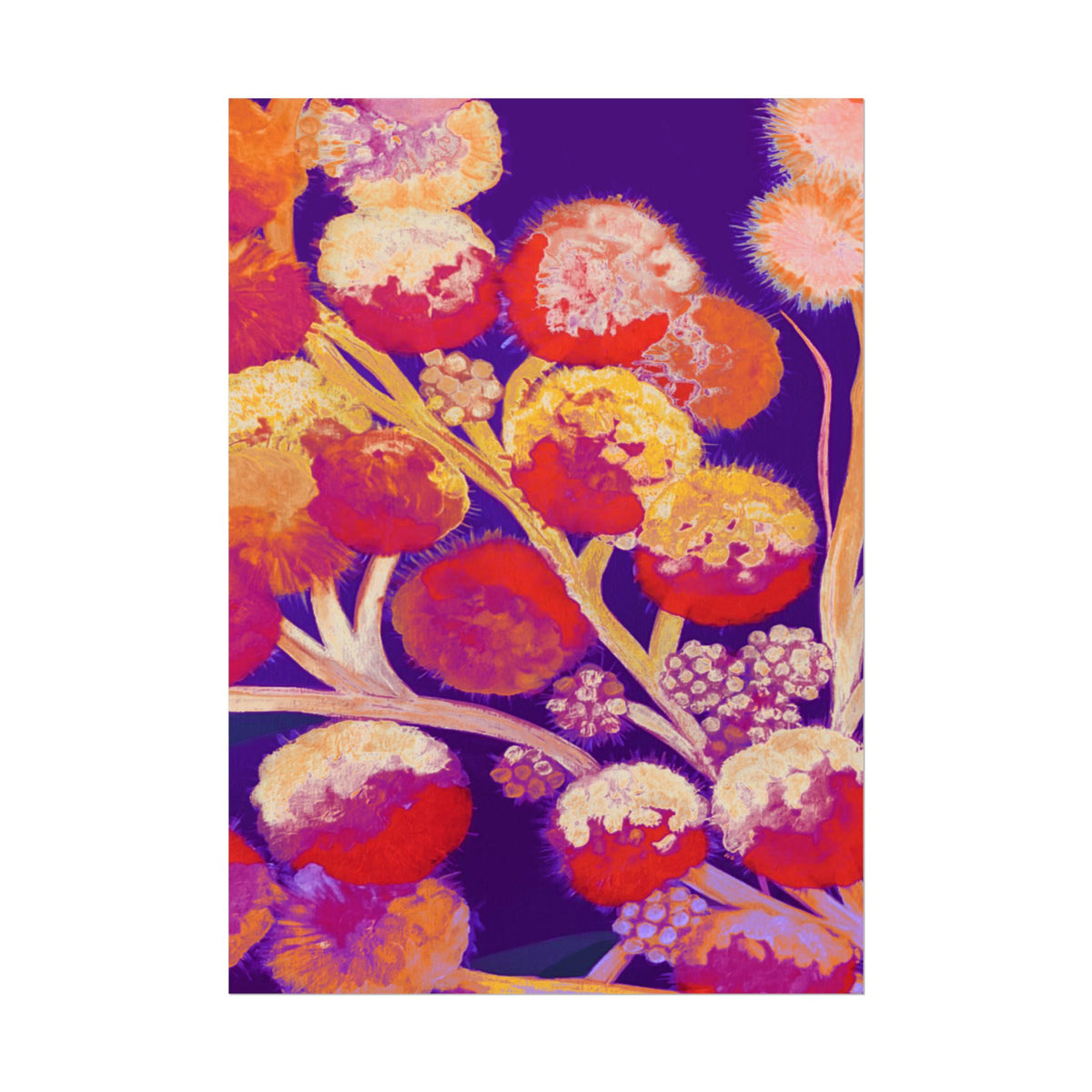 SUNSET FIREWORKS PRINT