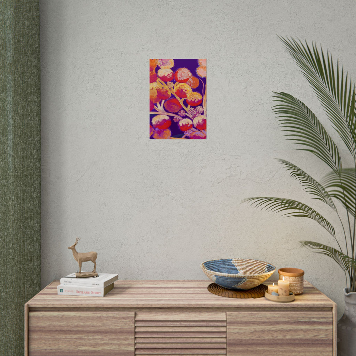 SUNSET FIREWORKS PRINT