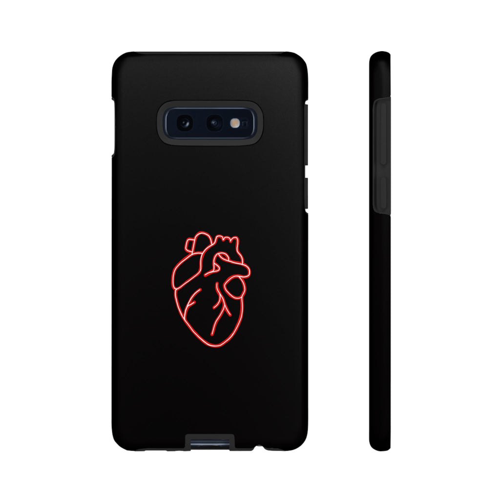 RED NEON HEART