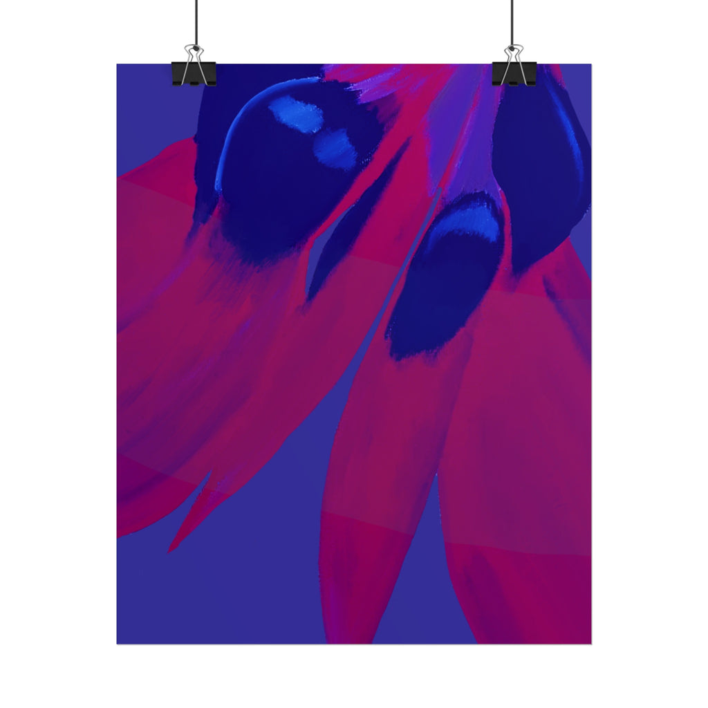 SUNSET DESERT PEA PRINT