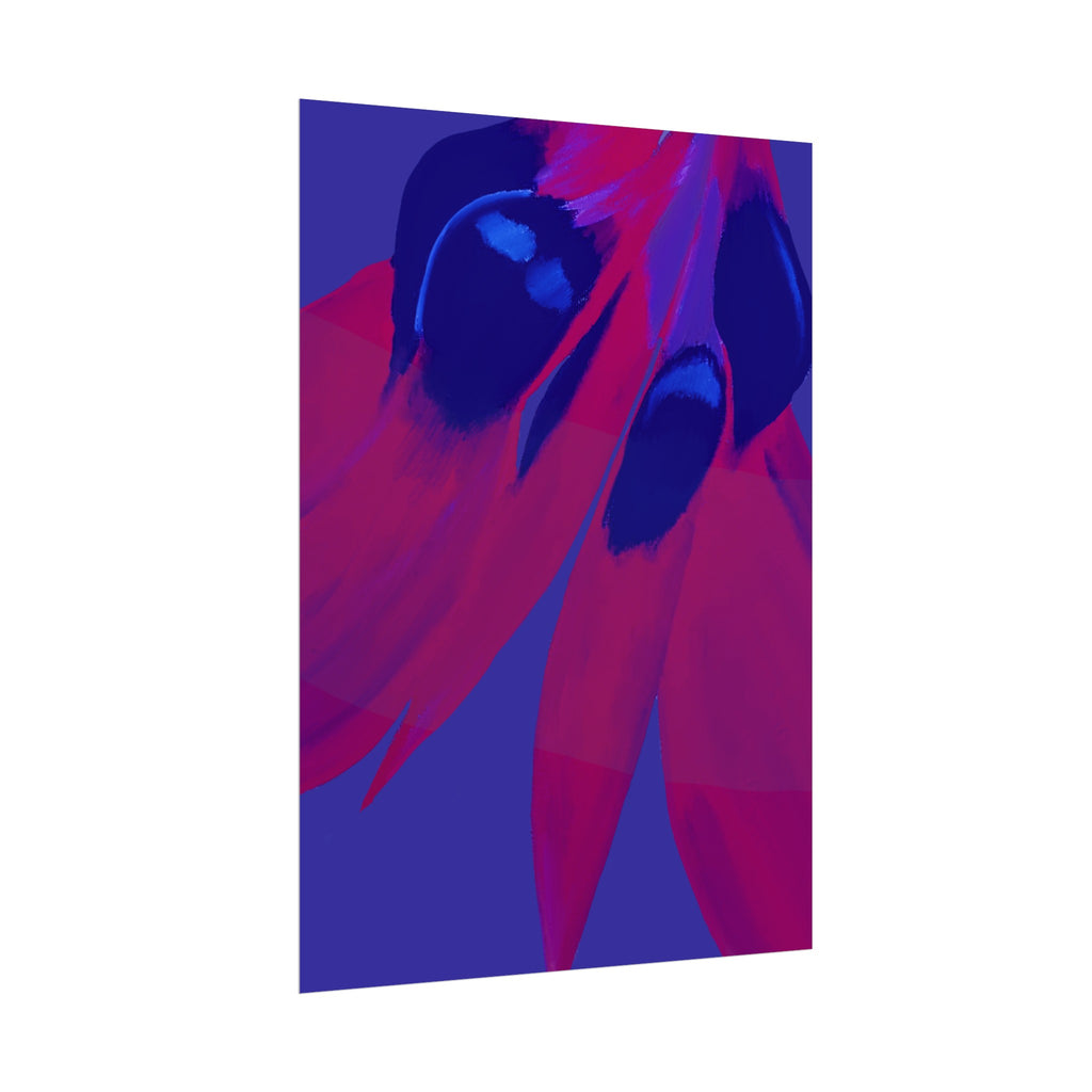 SUNSET DESERT PEA PRINT