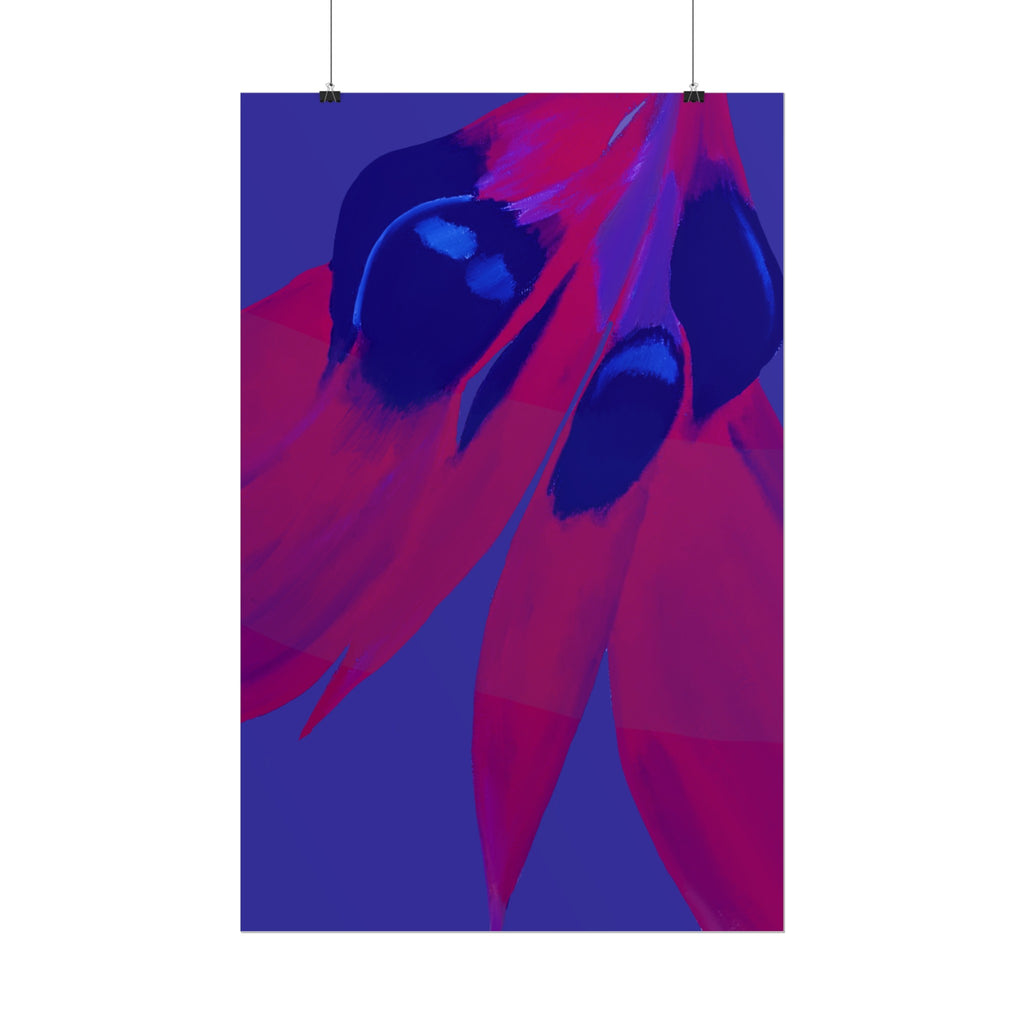 SUNSET DESERT PEA PRINT