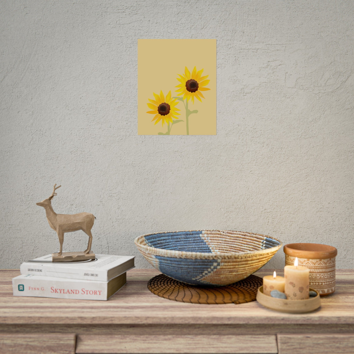 SUNFLOWER PATCH PRINT