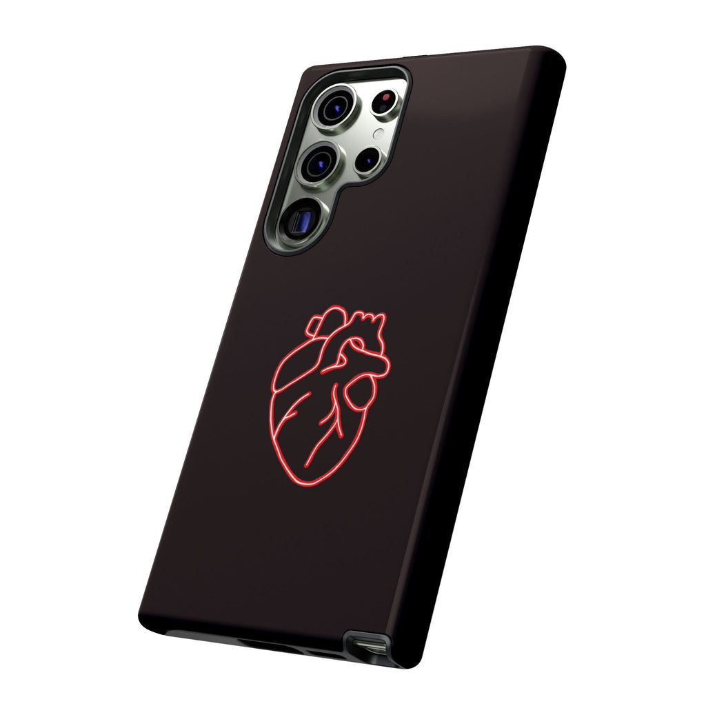 RED NEON HEART