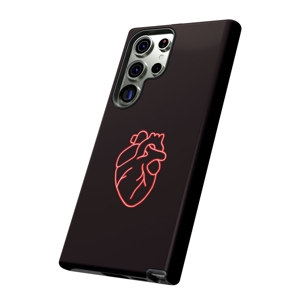RED NEON HEART