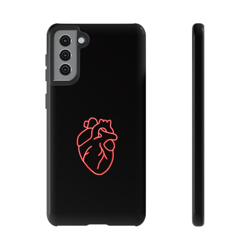 RED NEON HEART