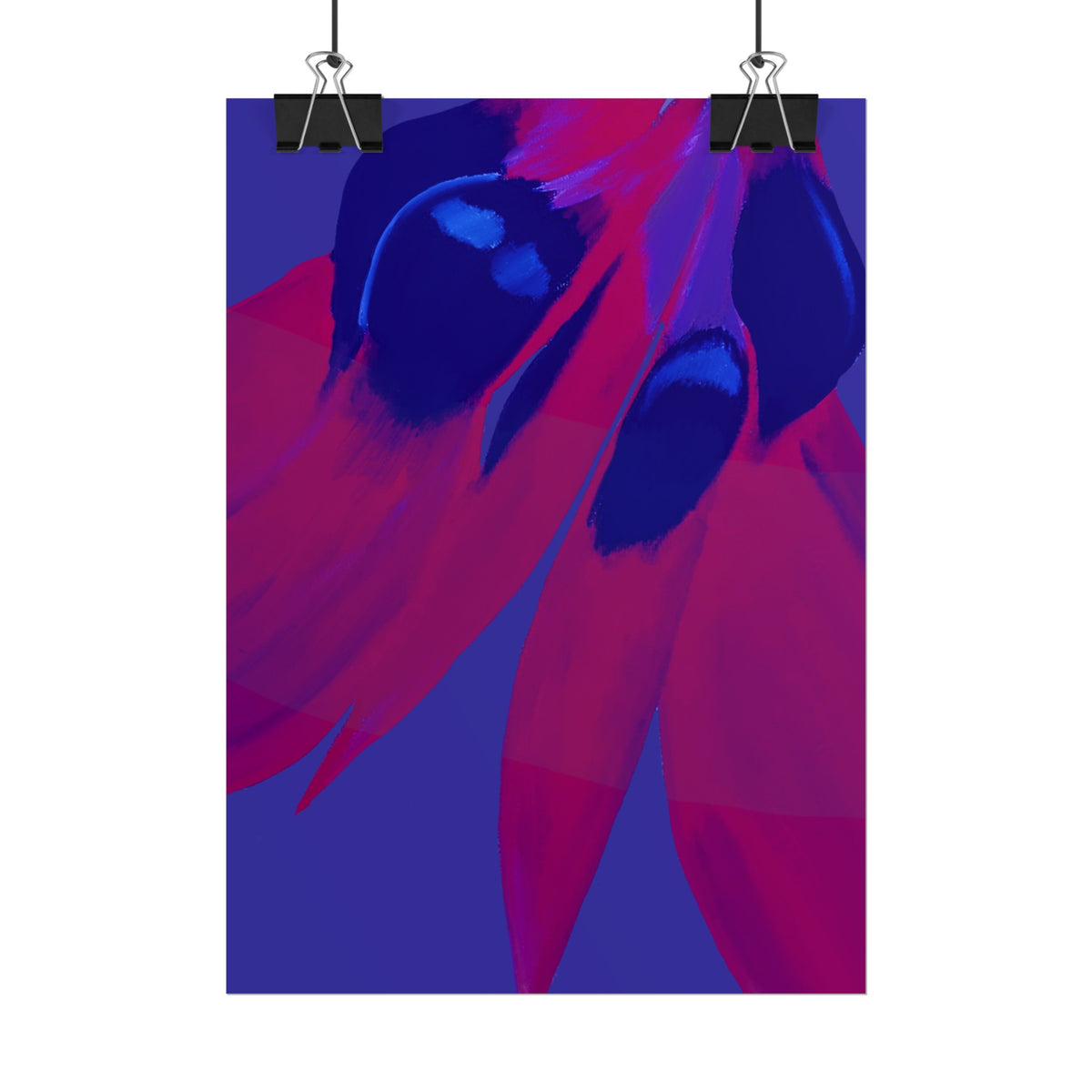 SUNSET DESERT PEA PRINT